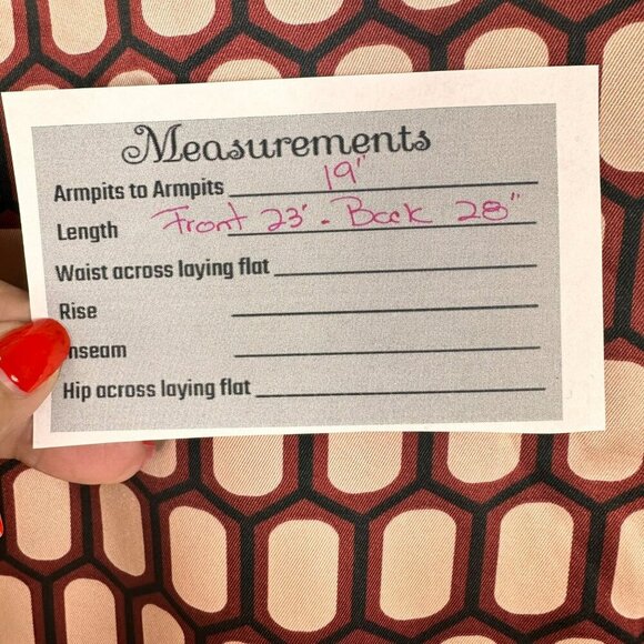 Zara Short Sleeve Blouse Burgundy Cream‎ Geometric Print Bow Satin Size XSmall - Picture 9 of 9